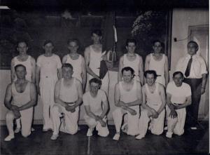 Herrehold fra Jersie Gymnastikforening ca. 1959