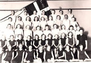 Gymnaster fra Solrød Idrætsforening 1940