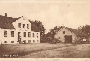 Havdrup hotel, før branden 1928